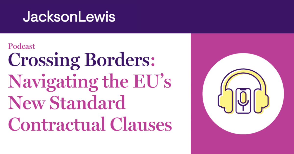 Crossing Borders Navigating The Eu S New Standard Contractual Clauses Crossing Borders Navigating The Eu S New Standard Contractual Clauses